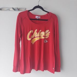 Kansas City Chiefs Long Sleeve Top